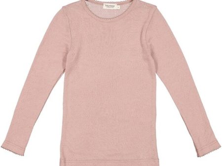 MarMar Wool Pointelle Burnt Rose Tamra Blus Online now