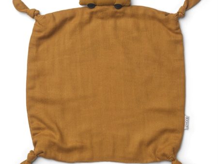 Liewood Agnete Cuddle Cloth Bus Golden Caramel Multi Mix For Sale