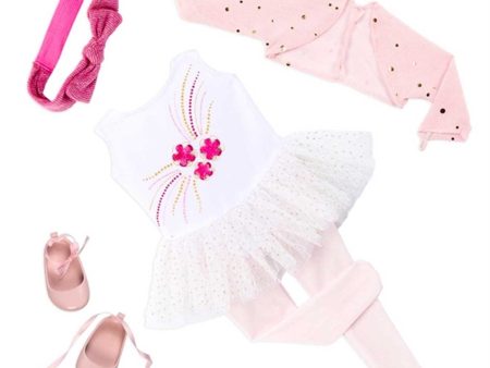 Our Generation Dollwear - Ballerina med blomster For Cheap