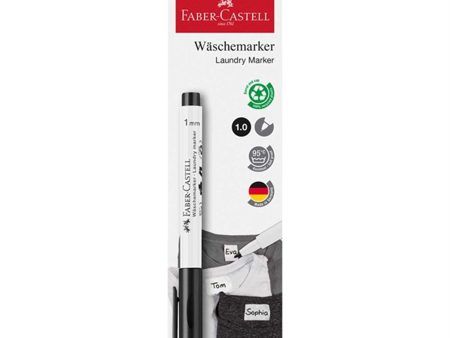 Faber Castell Textilmarkör Svart Sale