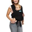 Moby Fit Wrap - Bärsjal Bärsele Black Online now