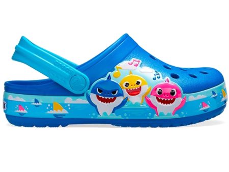 Crocs Baby Shark Band Clog T Bright Cobalt Discount