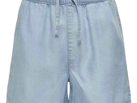 Kids ONLY Light Blue Denim Pema Shorts Hot on Sale