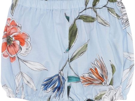 Christina Rohde 819 Shorts Blue Floral Online now