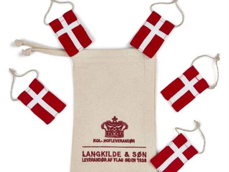 Langkilde & Søn Pynteflag 5 stk For Discount