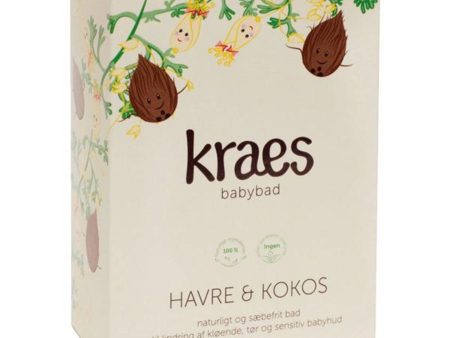 Kraes Babybad Havre Kokos 600 g. Discount