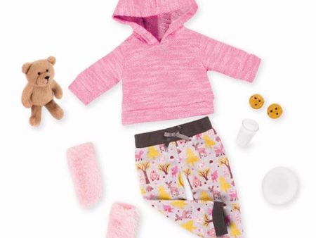 Our Generation Dollwear - Pyjamas w. Teddy Hot on Sale