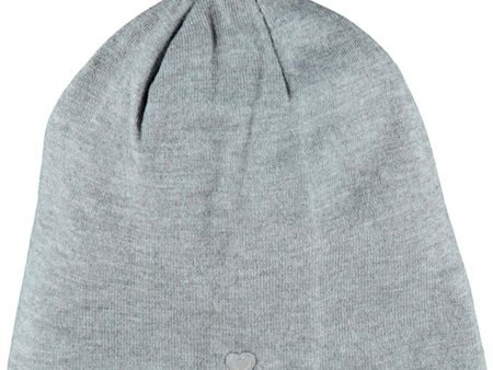 Name It Light Grey Melange Maxa Stickad Mössa For Sale