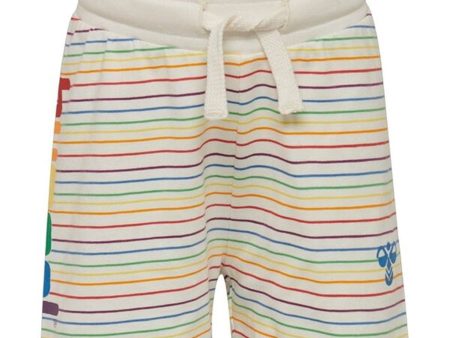 Hummel Rainbow Whisper White Shorts For Cheap