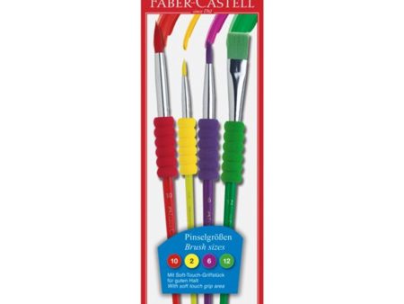 Faber Castell Brushes 4 Colours Online