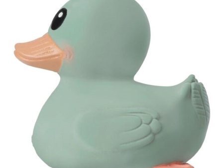 Hevea Kawan Bathing Toy Duck Dusty Mint 12 cm Supply