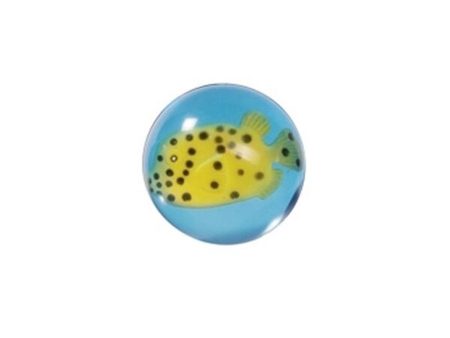 Goki Bouncing Ball 3D Fish With Dots Fashion