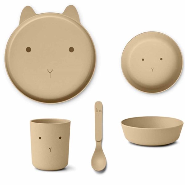 Liewood Brody Junior Set Rabbit Oat on Sale