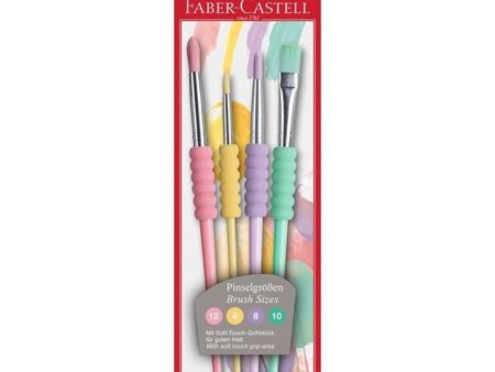 Faber Castell Brushes 4 Pastelcolours Sale