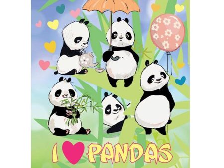 Alvilda Coloring Book Pandas on Sale