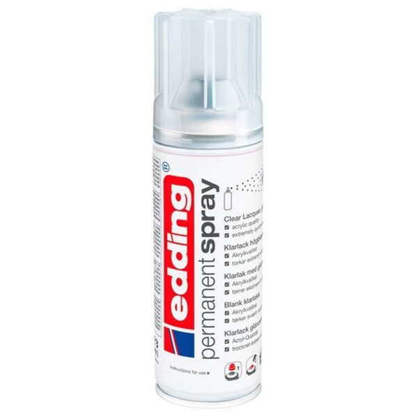 Posca Edding Clear Spray Glossy Supply