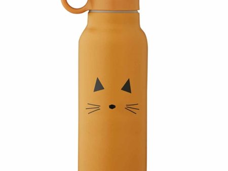 Liewood Falk Vattenflaska 350 ml Cat Mustard Online