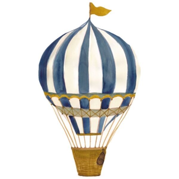 That s Mine Wall Stories Retro Air Balloon Large Blue Cheap