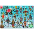 Eeboo Puzzle 100 Pieces - Upcycled Robots For Sale