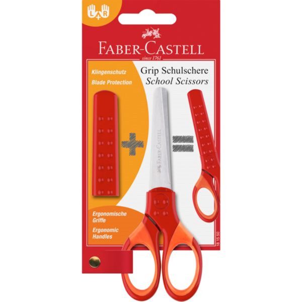 Faber Castell Scissor Red Online Hot Sale