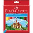 Faber Castell Castle 24 Colour Pencils Fashion