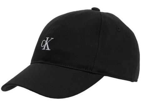 Calvin Klein Monogram Baseball Cap Black Online