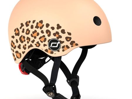 Scoot and Ride Lifestyle Cykelhjälm Leopard Hot on Sale