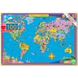 Eeboo Puzzle 100 Pieces - World Map Online