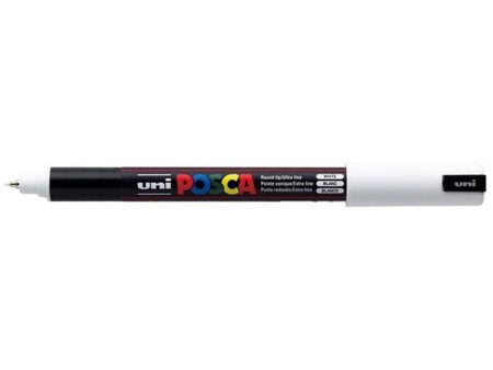 Posca Uni Marker PC-1MR White Online now