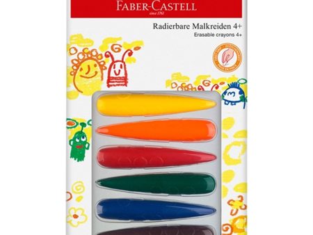 Faber Castell Crayons 6 Colours Sale