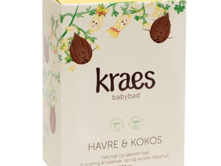 Kraes Babybad Havre Kokos 200 g. Fashion