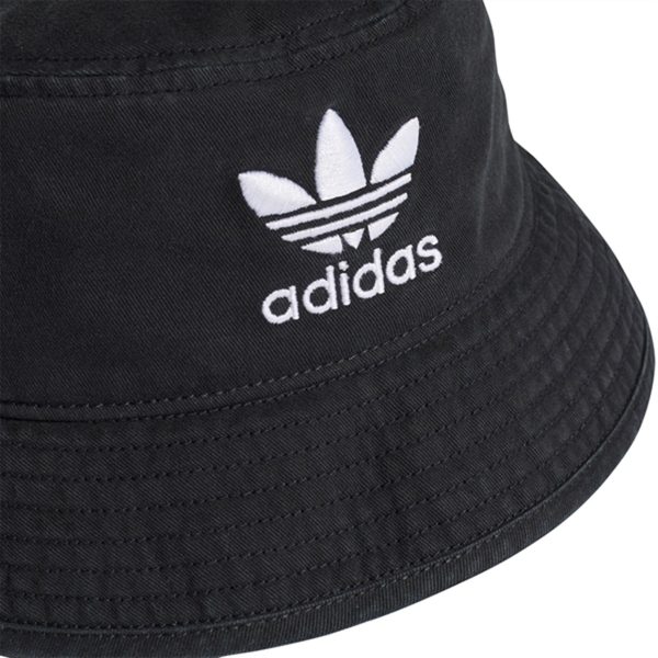 adidas Bucket Hat Washed Black For Cheap