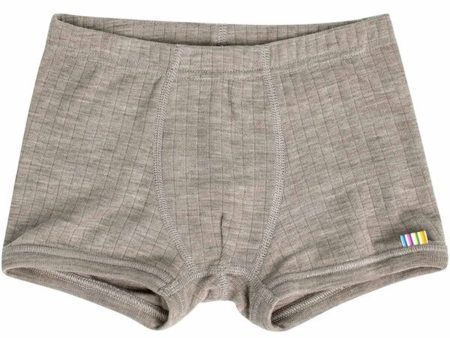 Joha Ull Ribb Sesame Melange Boxershorts on Sale