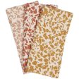 Haps Nordic Sui Muslinfiltar Muslin 3-pack Warm Terrazzo Online Hot Sale