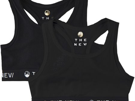 The New Organic Top Noos 2-pack Black Black Cheap