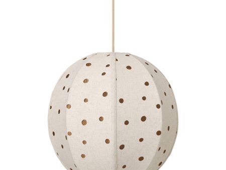 Ferm Living Lampskärm Dots Embroidered Textile Online