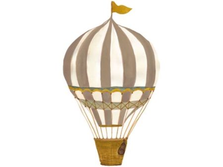 That s Mine Wall Stories Retro Air Balloon Small Brown Cheap