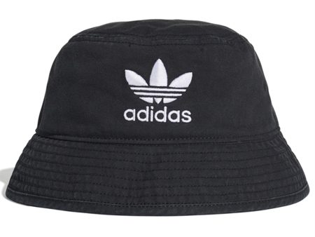 adidas Bucket Hat Washed Black For Cheap