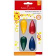 Faber Castell Crayons 4 Colours For Discount