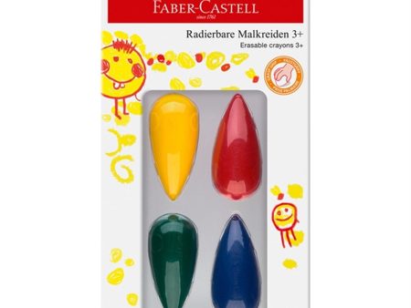 Faber Castell Crayons 4 Colours For Discount