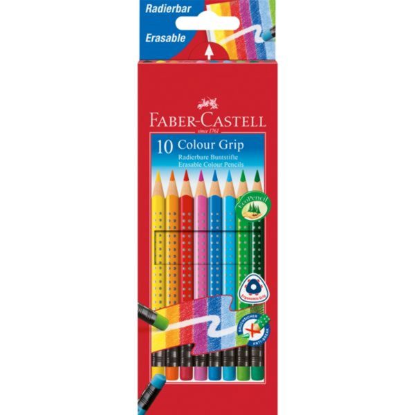 Faber Castell Grip 10 Colour Pencils Sale