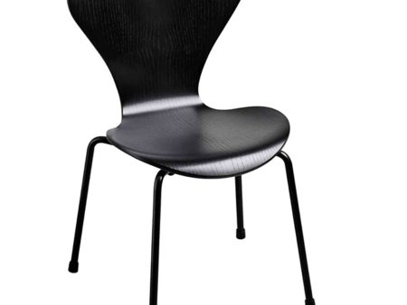 Fritz Hansen Børne Syveren Black Fashion