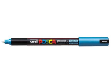 Posca Uni Marker PC-1MR Metallic Blue Online now