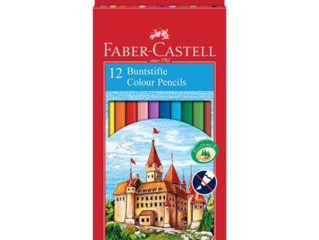 Faber Castell 12 Colour Pencils Online now