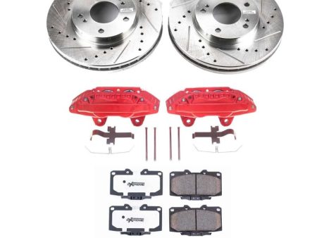 Power Stop 89-92 Nissan 300ZX Front Z26 Street Warrior Brake Kit w Calipers Cheap