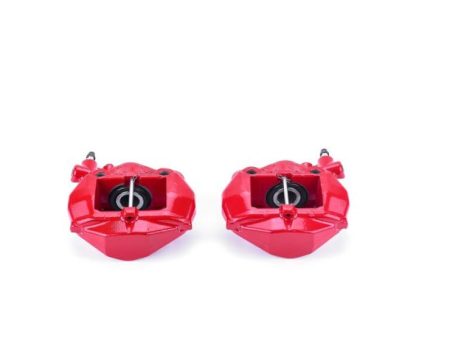 Power Stop 01-06 Lexus LS430 Rear Red Calipers w o Brackets - Pair Supply