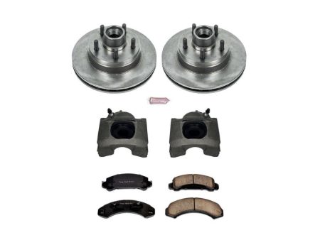 Power Stop 91-94 Ford Explorer Front Autospecialty Brake Kit w Calipers For Cheap