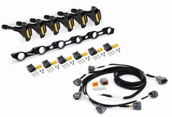 Haltech Toyota JZ R35 Coil Conversion Kit w Bracket Coils Connectors & Harness (1JZ 1JZ VVT 2JZ) Supply