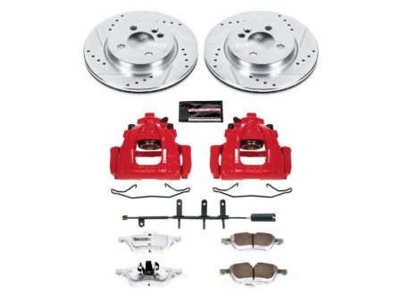 Power Stop 07-08 Mini Cooper Front Z26 Street Warrior Brake Kit w Calipers on Sale