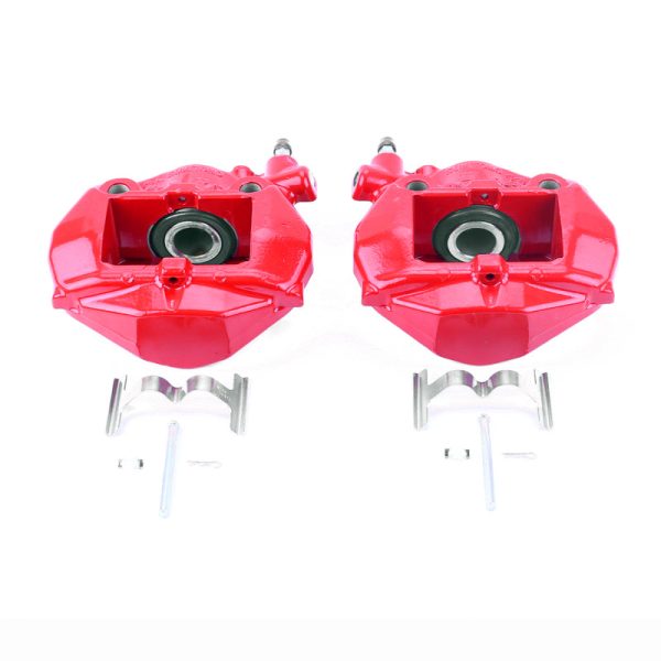 Power Stop 01-06 Lexus LS430 Rear Red Calipers w o Brackets - Pair Supply